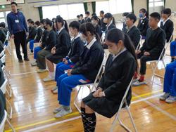 6年生卒業式の練習
