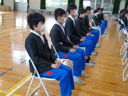 6年生卒業式の練習