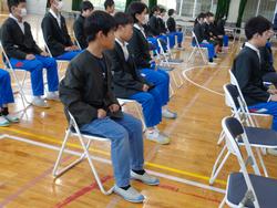 6年生卒業式の練習