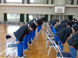 6年生卒業式の練習