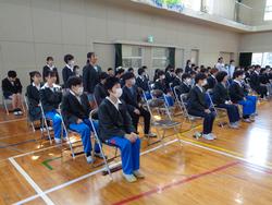 5年生卒業式の練習