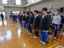 5年生卒業式の練習