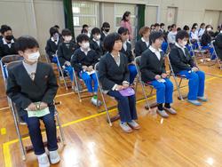 5年生卒業式の練習