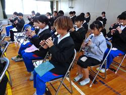 5年生卒業式の練習