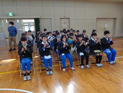 5年生卒業式の練習