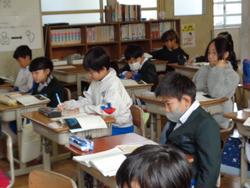 3年生国語の授業