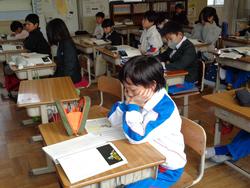 3年生国語の授業