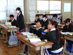 4年生国語の授業