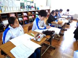 4年生国語の授業