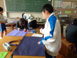 4年生図工の授業