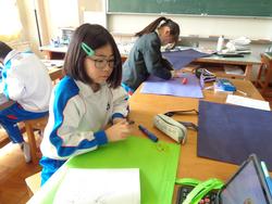 4年生図工の授業