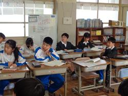 3年生国語の授業