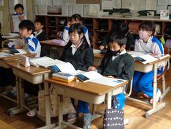 3年生国語の授業