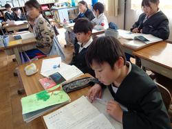 3年生国語の授業