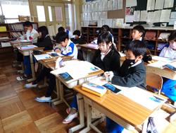 3年生国語の授業