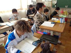 3年生国語の授業