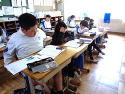 3年生国語の授業