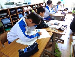 3年生国語の授業