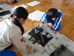 2年生図工の授業