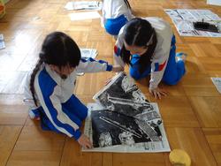 2年生図工の授業