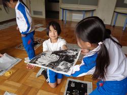 2年生図工の授業