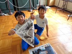 2年生図工の授業