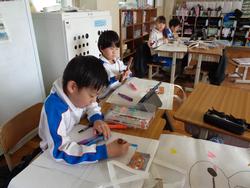 2年生図工の授業