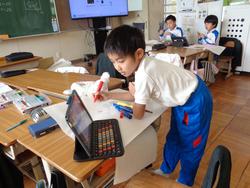 2年生図工の授業