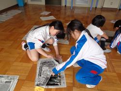 2年生図工の授業