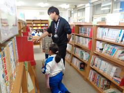 2年生図書の時間