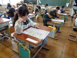1年生算数の授業（テスト）