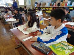 1年生国語の授業