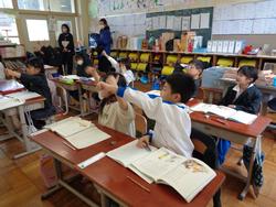 1年生国語の授業