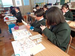 6年生外国語の授業