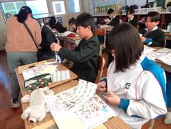 6年生外国語の授業