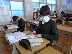 6年生外国語の授業