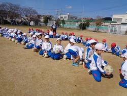 1年生体育の授業