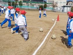 1年生体育の授業