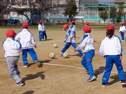 1年生体育の授業