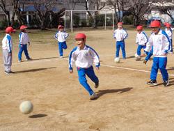 1年生体育の授業