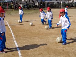 1年生体育の授業