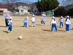 1年生体育の授業