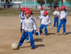 1年生体育の授業