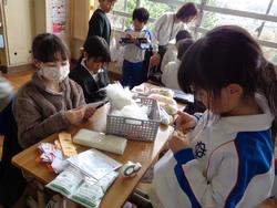 2年生学級活動。