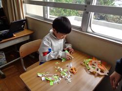 2年生学級活動。