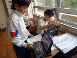 2年生学級活動。