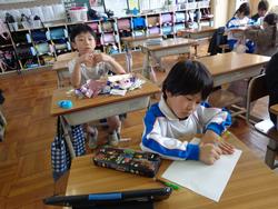2年生学級活動。