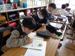 4年生社会の授業