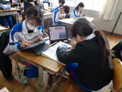 4年生社会の授業