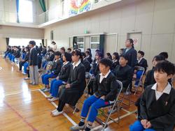5・6年生卒業式の練習